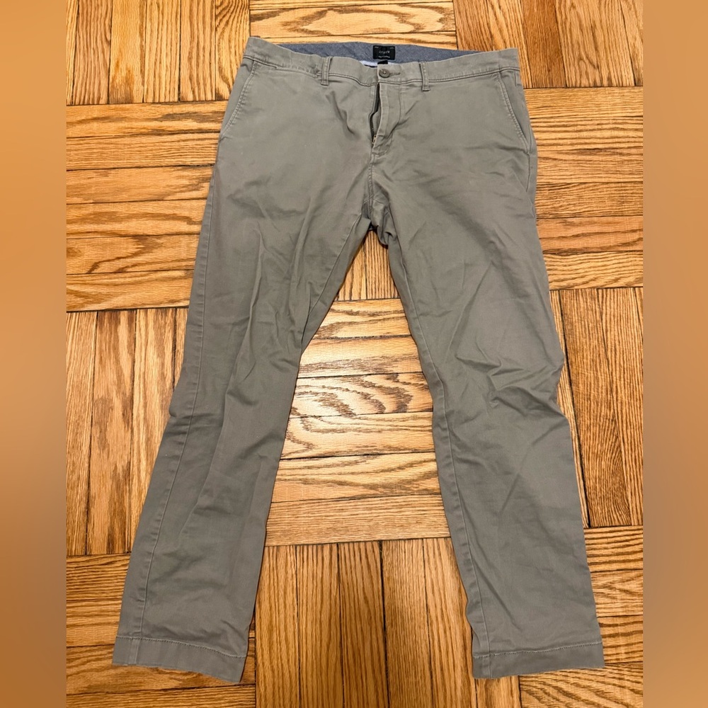 J. Crew Men's Khaki Chinos